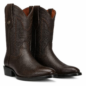 Bota de Res Oval Café